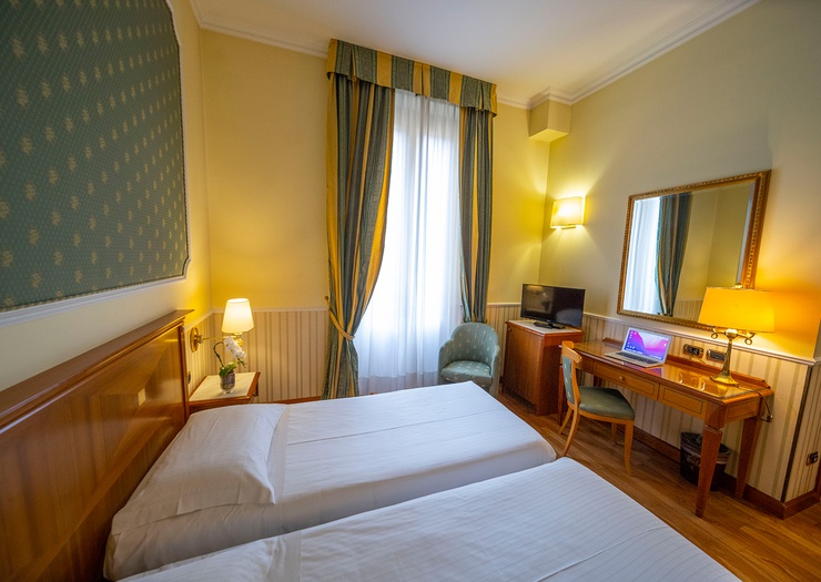 Camera classic due letti Hotel Andreola Central Milano