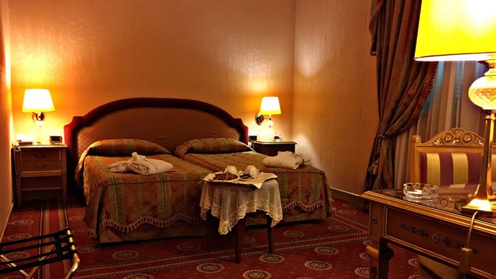 Camera superior due letti Hotel Andreola Central Milano Camera superior due letti Hotel Andreola Central Milano